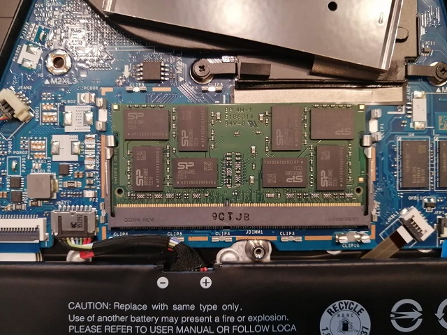 Lenovo ideapad S540 メモリ増設20GB